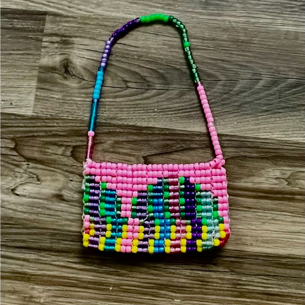 Hand beaded purse 🥰